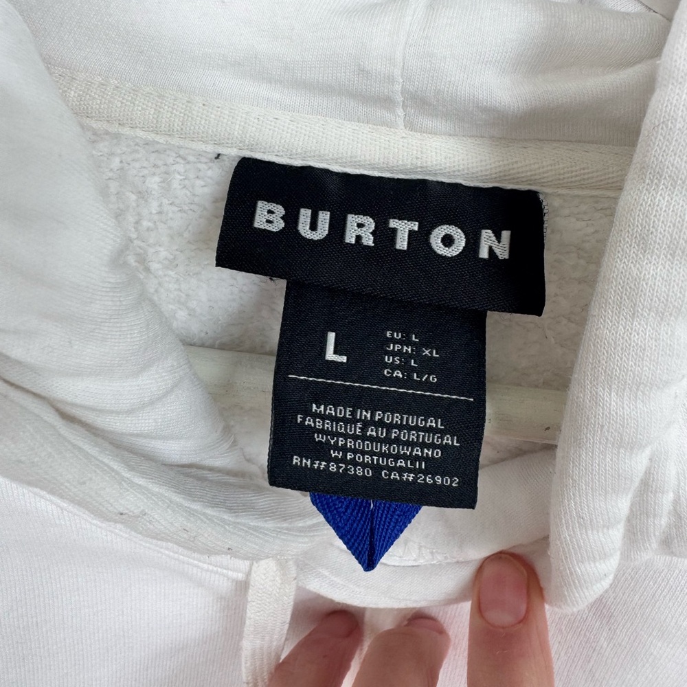 Burton Vault Pullover Hoodie Size Large - Picture 6 of 8